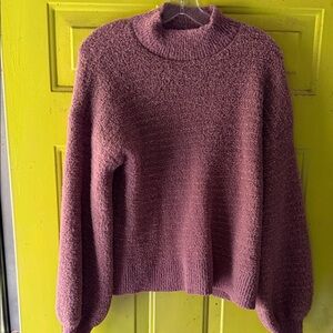 Liz Claiborne Plum Turtleneck Sweater